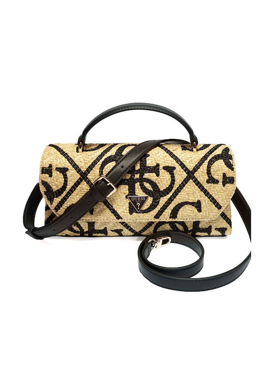 Kirsten Rattan Damenhandtasche Handtasche Schwarze