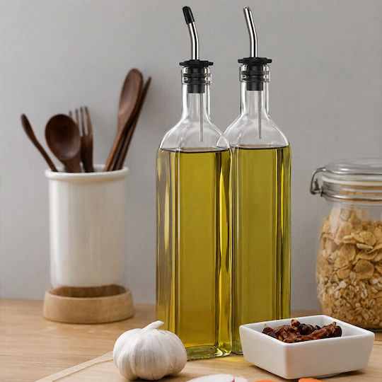 Viosarp Δοχείο Λαδιού Γυάλινο με Ροή 500ml