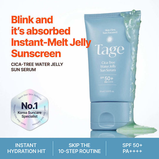 Tage Cica-Tree Water Jelly Sunscreen Serum SPF50+ 50ml