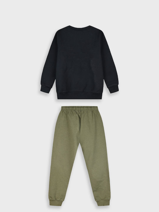 Kinder Sweatpants Set Schwarz