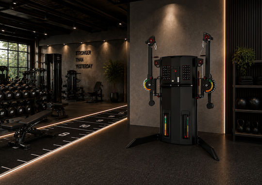 MegaFitness Многофункционален Уред за Фитнес с Тежести 136кг (2x68кг)
