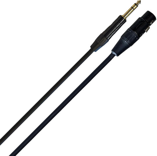 Proel CHL210LU3 XLR female to 6.3mm male 3m Cable (CHL210LU3)