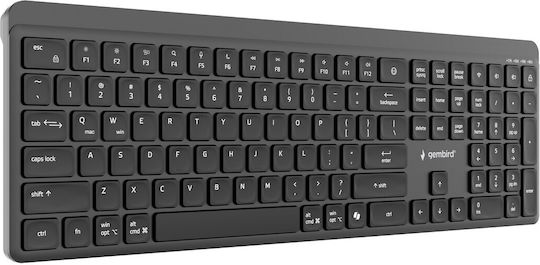 Gembird KB-WPS-03-CYRL Безжично Bluetooth Клавиатура Английски US