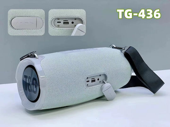 TG-436 Bluetooth високоговорител 20W с живот на батерията до 6 часа Черен