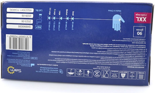 Mopatex Robust Γάντια Νιτριλίου σε Πορτοκαλί Χρώμα 90τμχ