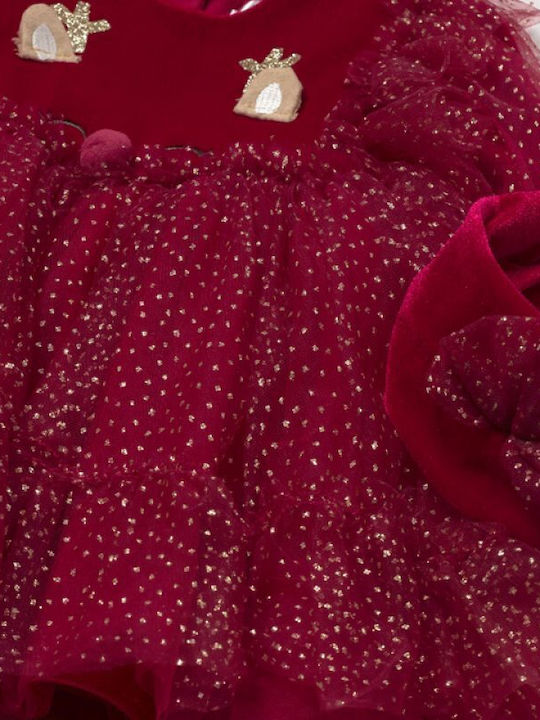 Mädchenkleid Rot