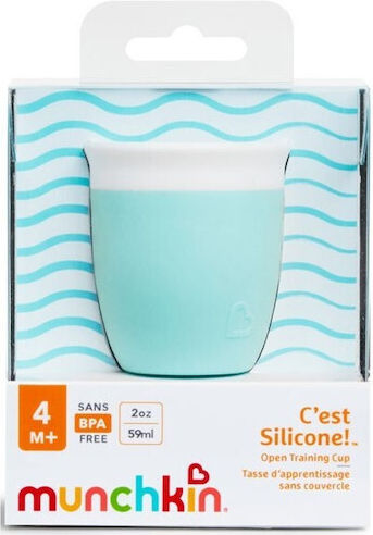 Munchkin Pahar Pentru Copii C'est Din Silicon Turcoaz 59ml Pentru 4m+