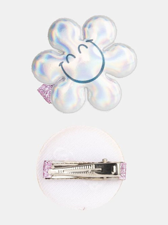 Dpam Kids Hair Clip Flower in Blue Color