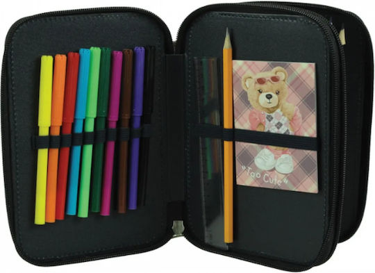 Back Me Up Scotch Bear Filled Pencil Case