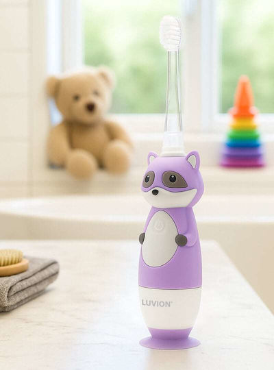 Luvion Elektrische Kinderzahnbürste mit Stoppuhr