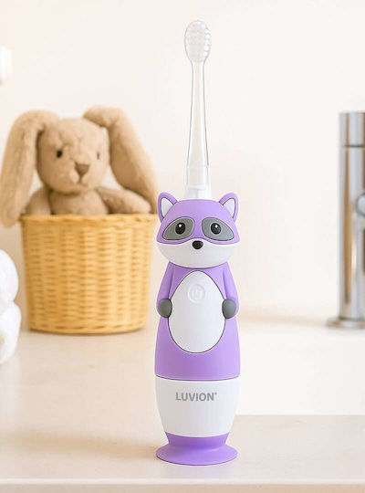 Luvion Elektrische Kinderzahnbürste mit Stoppuhr
