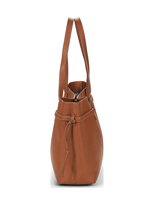 Shopping Damen Shopper Tasche Braun