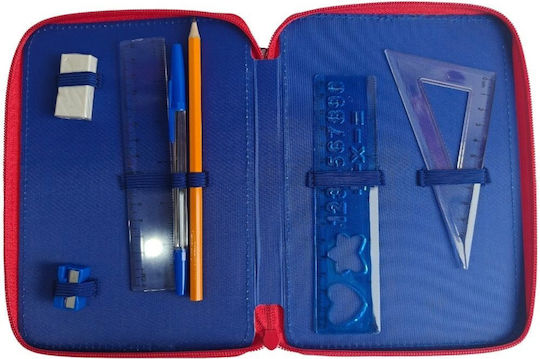 Must Team Filled Blue Pencil Case Iron Man