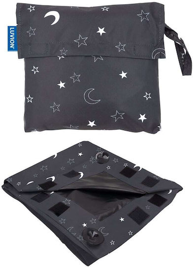 Luvion Kinder Vorhang Verdunkelung mit Bleistiftfalten Schwarze 130x200cm