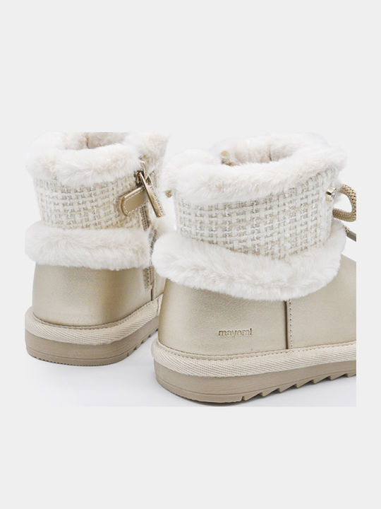 Kids Ecru Boots