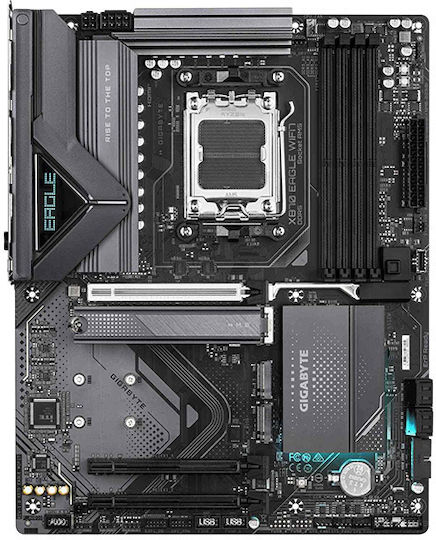 Gigabyte X870E EAGLE WIFI7 Дънна Платка ATX с AMD AM5 Сокет