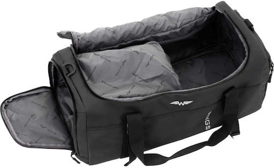 Wings Пътна Чанта 36 л Черна Текстилна М56xШ25xВ26 см