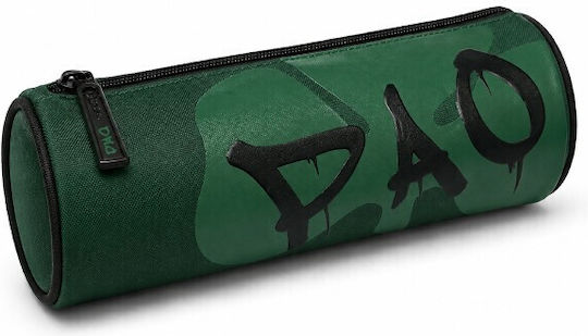 Back Me Up Pao Pencil Case Cylinder Green