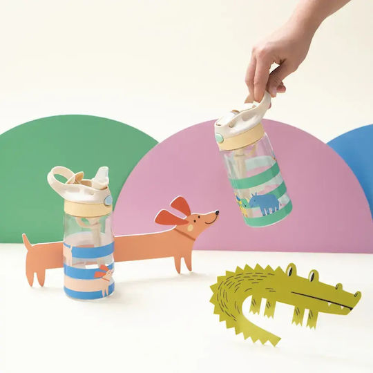 The Cotton Cloud Cotton Cloud Παιδικό Παγούρι από Πλαστικό Tritan Non Spill Tritan 480ml