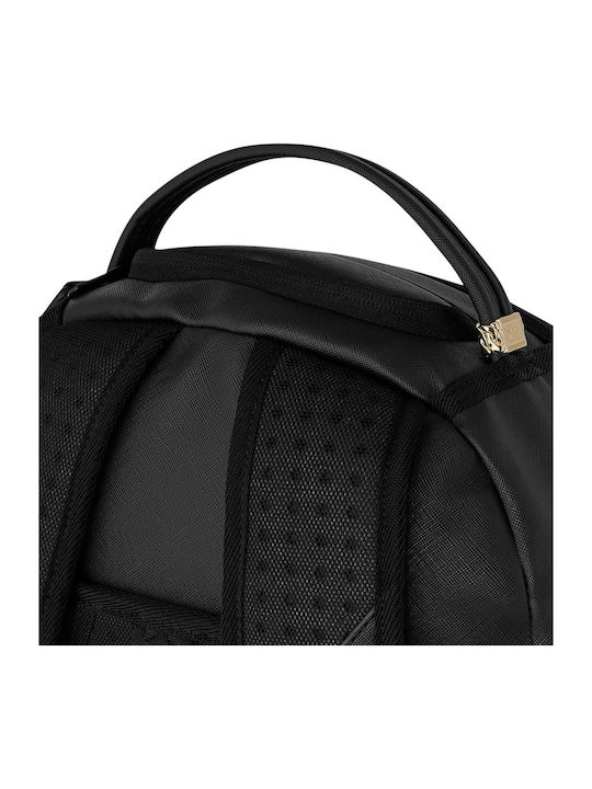 Sprayground Lux Black Ghost Drip School Backpack Junior High-High School Black 29 x 15 x 46cm