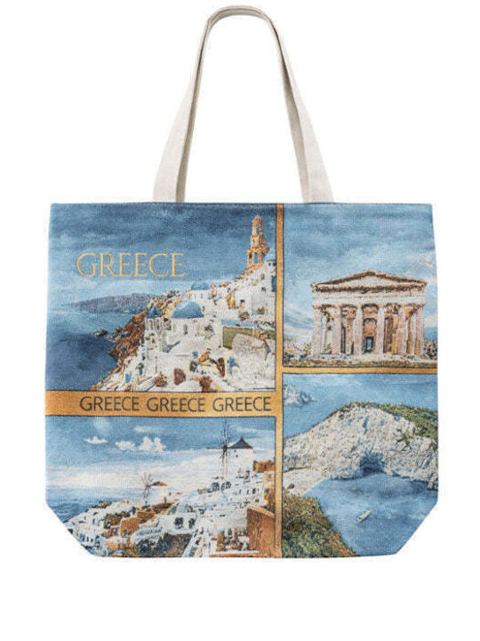 Stoff Strandtasche Weiß