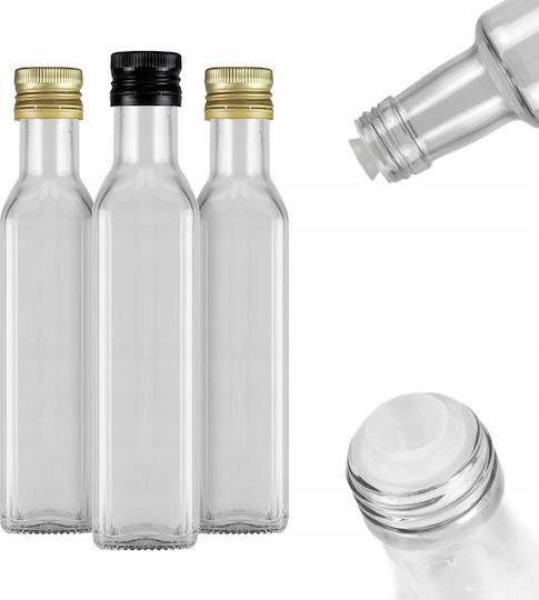 Bimberek Δοχείο Λαδιού Γυάλινο με Ροή 250ml