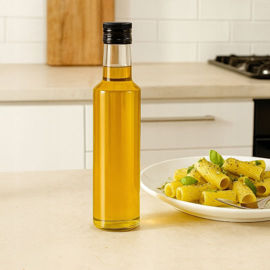Bimberek Vilde Öl- und Essigspender-Set Glas mit Fluss 250ml
