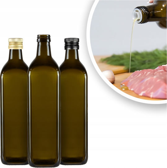 Bimberek Set De Dozatoare Pentru Ulei Și Oțet Din Sticlă Cu Flux 750ml