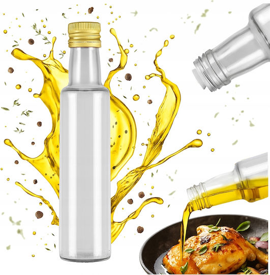 Bimberek Vilde Öl- und Essigspender-Set Glas mit Fluss 250ml