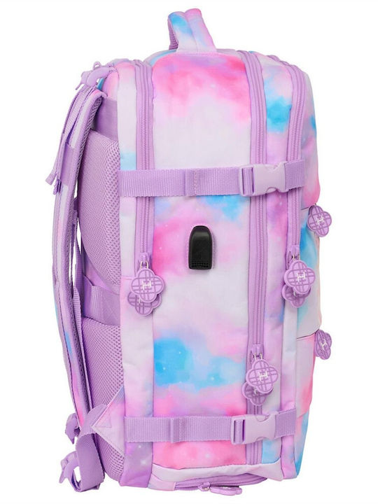 Safta KPOP Demon Hunters Künstler Schulranzen Rucksack mit Flaschenhalter