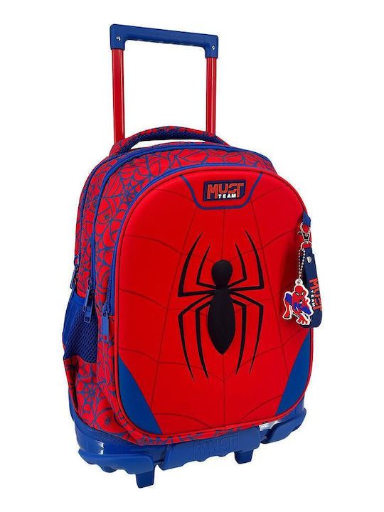 Spiderman Schulranzen Trolley Grundschule Rote 30Liter 34 x 20 x 44cm 2026