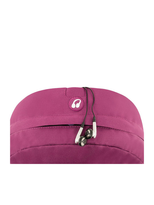 Polo Original Scarf School Backpack Junior High-High School With Water Bottle Holder Purple 20 Litre 30 x 21 x 42cm 2026