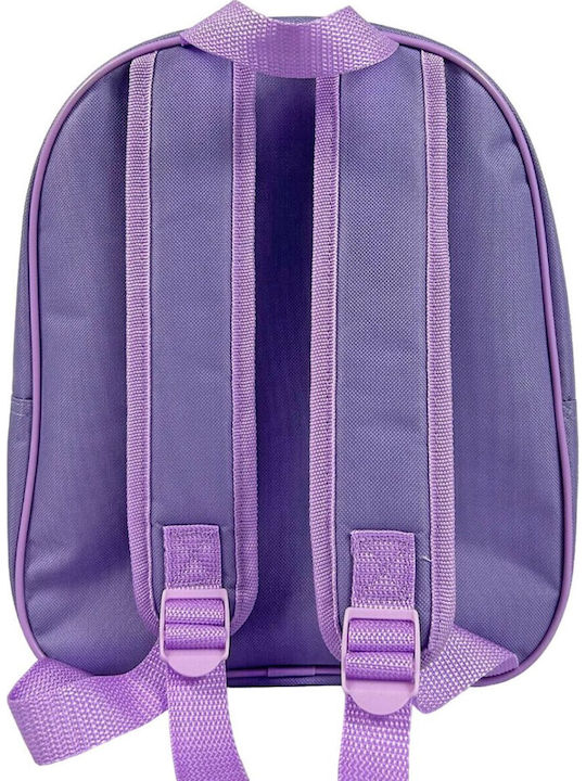 Kuromi School Bag Trolley Kindergarten Purple 27 x 12 x 29cm