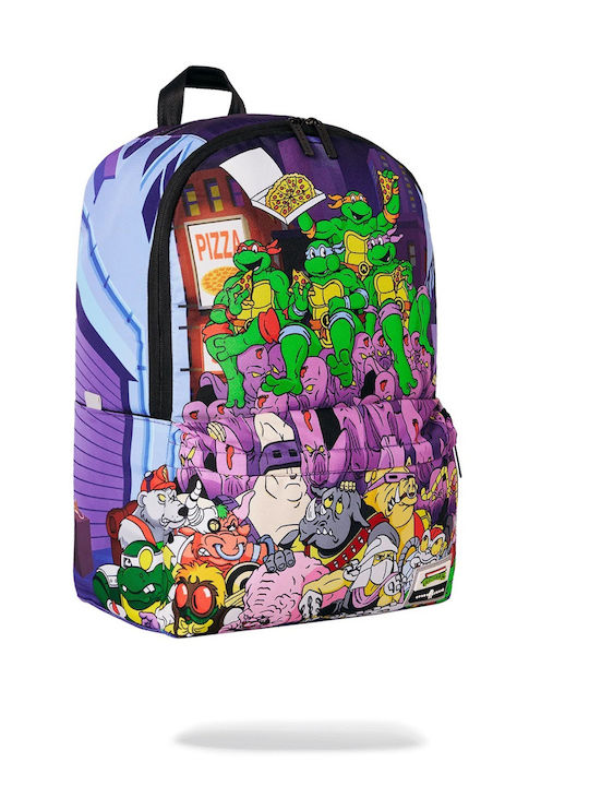 Ghiozdan Școlar Space Junk Tmnt Pizza Party 45x31x20cm 920sjs136nsz