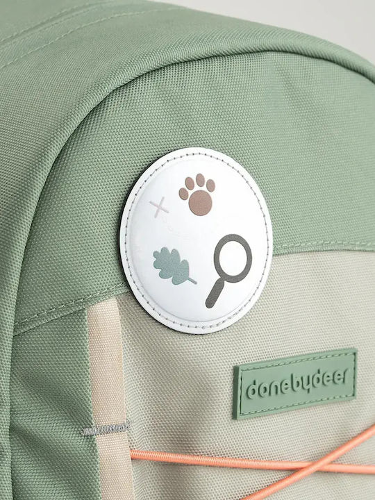 Done by Deer Schulranzen Rucksack Grundschule Grüne 13 Liter