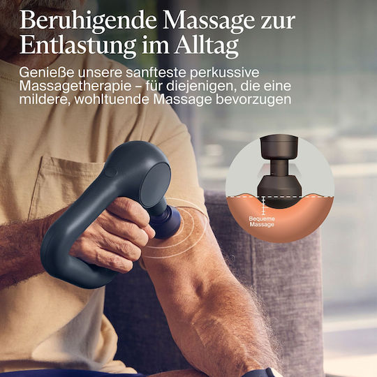 Therabody Relief Massage Gun for Body with Vibration Black