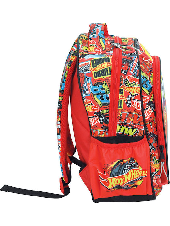Hot Wheels Hot Wheels Race To Win School Backpack Kindergarten Multicolour 25 x 15 x 30cm