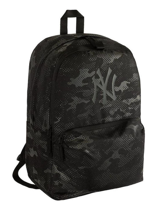 New Era New York Yankees Schulranzen Rucksack mit Flaschenhalter Schwarze 17lt