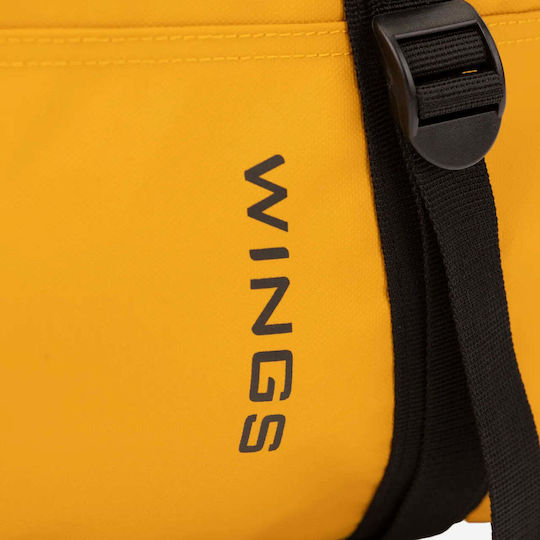 Wings Geantă Voiaj 36lt Galbenă Din Țesătură M56xL25xÎ26cm