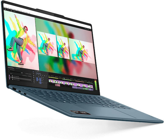 Lenovo Yoga Slim 7 14AKP10 14" OLED FHD+ (Ryzen AI 300 Series-7 345/32GB/1TB SSD/W11 Home) Tidal Teal (GR Keyboard)
