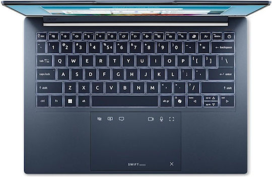 Acer Swift Go 14 14" OLED FHD+ 120Hz (Ultra 9-386H/16GB/512GB SSD/Windows 11 Home) (Tastatură US)