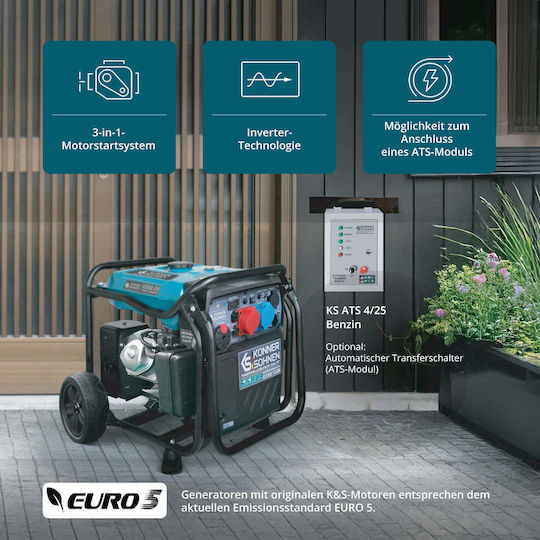 Könner & Söhnen Γεννήτρια Inverter Βενζίνης
