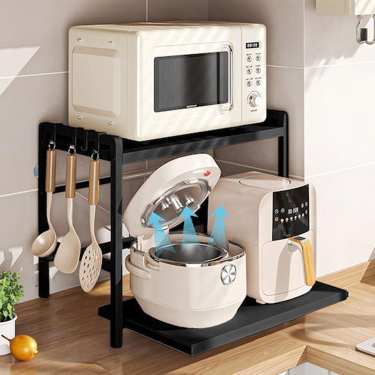 Suport pentru Cuptor cu Microunde Inox Albă