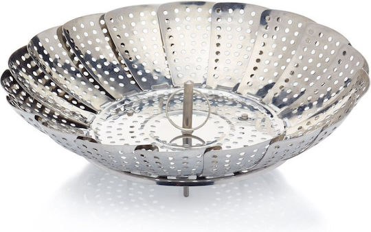Adjustable Steaming Basket 23 Cm Stainless Steel Kitchen Craft