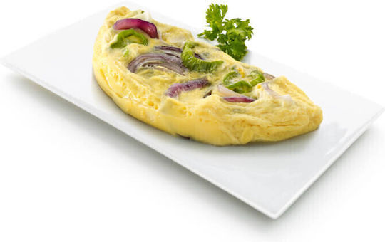Lekue Microwave Omelette Maker 1009029 23x10x3,5 Cm Platinum Silicone 60 To +220c Transparent Red
