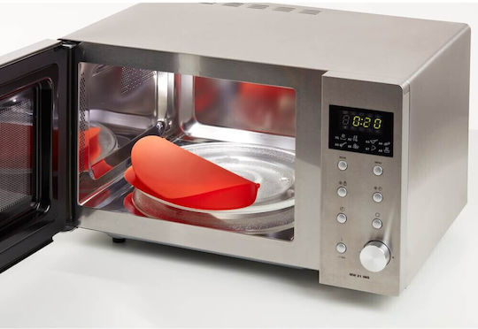 Lekue Microwave Omelette Maker 1009029 23x10x3,5 Cm Platinum Silicone 60 To +220c Transparent Red