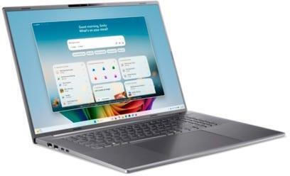 Acer A18 18" IPS FHD+ 120Hz (Ultra 9-386H/16GB/512GB SSD/W11 Home) Gri Oțel (Tastatură US)