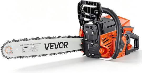 Vevor Gasoline Chainsaw 2.95hp 6.75kg with 50.8cm Blade and Easy Start