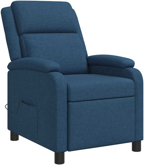 Relax Armchair Massage Blue 66x95x100cm