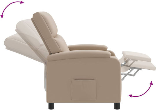 Relax Massage Sessel Kaffeebraun 66x95x100cm